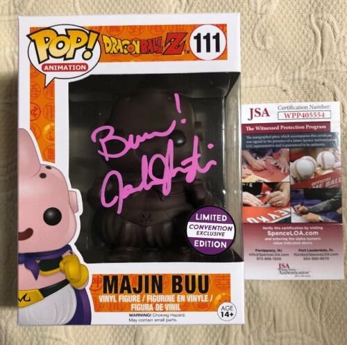 Josh Martin Signed Autographed Funko Pop Exclusive Majin Buu Dragon Ball JSA 14