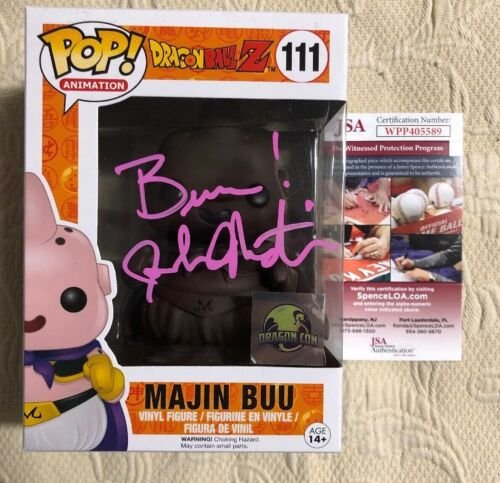 Josh Martin Signed Autographed Funko Pop Exclusive Majin Buu Dragon Ball JSA 23