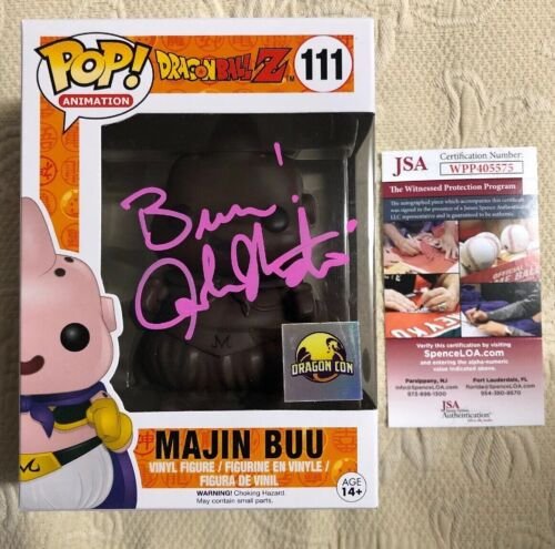 Josh Martin Signed Autographed Funko Pop Exclusive Majin Buu Dragon Ball JSA 30