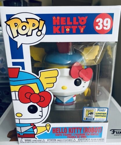 2020 Funko Pop! Hello Kitty Robot Kaiju Sanrio SDCC Sticker #39