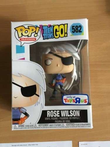 Ado Titans Go Rose Wilson Pop! Vinyle – Funko Tru Exclusivité