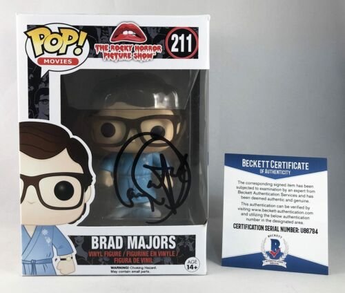 Barry Bostwick Signed Funko Pop Brad Majors Rocky Horror Picture Show #211 Be…