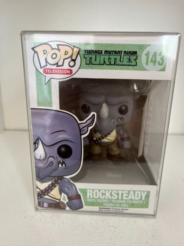 Bnib Funko Pop Vinyle #143 Teenage Mutant Ninja Turtles Rocksteady Figurine Tmnt Bnib Funko Pop Vinyle #143 Teenage Mutant Ninja Turtles Rocksteady Figurine Tmnt