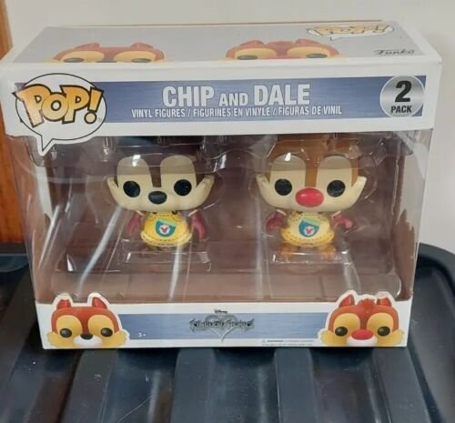 Chip and Dale KINGDOM HEARTS DISNEY Funko Pop Pack 2/ Tic et Tac Funko POP