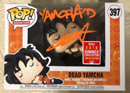 Chris Sabat Signed Autographed YAMCHA Funko Pop Dragon Ball Z JSA WITNESS COA 3 Chris Sabat Signed Autographed YAMCHA Funko Pop Dragon Ball Z JSA WITNESS COA 3