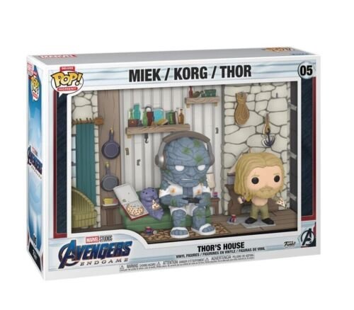 Deluxe Pop Moments Marvel Endgame DE THOR Maison 9.5cm Figurine Vinyle Funko 05