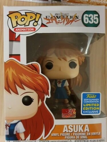 Evangelion POP! Games Vinyl Figura Asuka  9 cm Funko