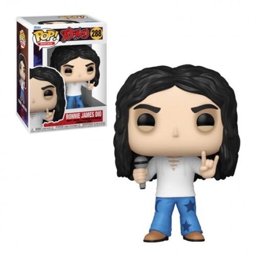 Figurine Rocks – Ronnie James Dio Pop 10cm Figurine Rocks – Ronnie James Dio Pop 10cm