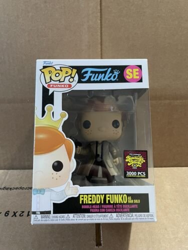 Freddy Funko Pop – Han Solo Sdcc Fundays 2022 Édition Limitée 3000pcs