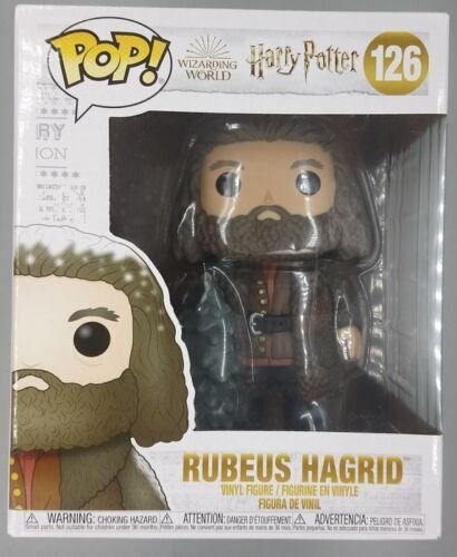 Funko POP #126 Rubeus Hagrid (Holiday) 6 Inch – Harry Potter Oversize Funko POP #126 Rubeus Hagrid (Holiday) 6 Inch – Harry Potter Oversize