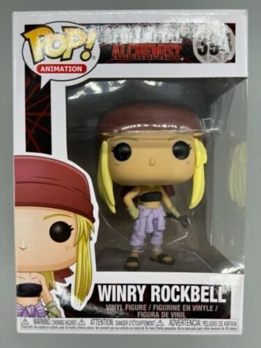 Funko POP #394 Winry Rockbell – Fullmetal Alchemist – Damaged Box with Protector