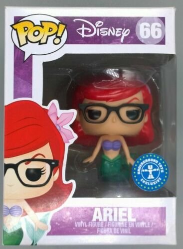 Funko POP #66 Ariel (Glasses) Disney The Little Mermaid -Damaged – Inc Protector