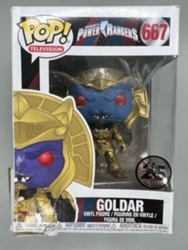 Funko POP #667 Goldar – Power Rangers – Damaged Box – Includes Protector Funko POP #667 Goldar – Power Rangers – Damaged Box – Includes Protector