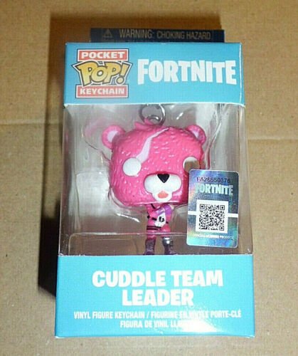 Funko POP ! Porte-clés figurine Vinyle Collection FORTNITE CUDDLE TEAM LEADER Nf