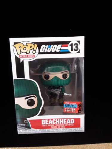 Funko POP gi joe Beach Head limited edition 2020 fall convention Funko POP gi joe Beach Head limited edition 2020 fall convention