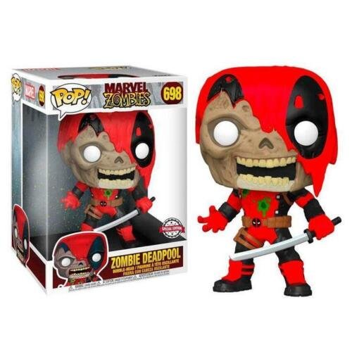 Funko Pop! 25.4cm Zombie Deadpool 698 Édition Spéciale Vinyle Figurine