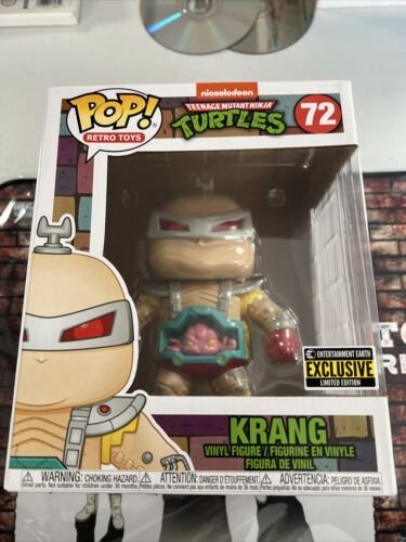 Funko Pop! 6  » Tortues Ninja Teenage Mutant Turtles Krang #72 Exclusivité Rétro
