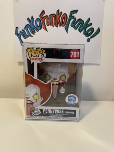 Funko Pop! C&rsquo; #781 Pennywise Funhouse Sang Splatter Boutique Exclusivité Protège