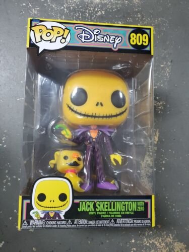 Funko Pop! Disney 10  » Jack Skellington Avec Zéro #809 Vinyle Figurine