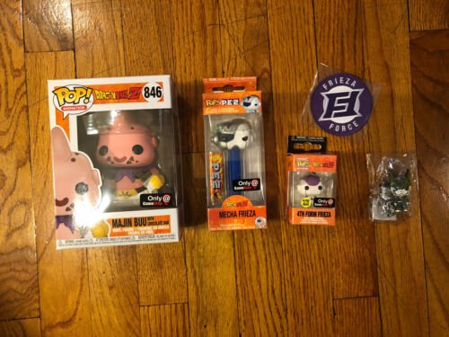 Funko Pop! Dragonball Z Gamestop Exclusive – Majin Buu with Chocolate Bar #846 Funko Pop! Dragonball Z Gamestop Exclusive – Majin Buu with Chocolate Bar #846