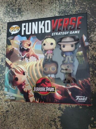 Funko Pop! Funkoverse Stratégie Jeu Jurassic Park Ensemble 4pk