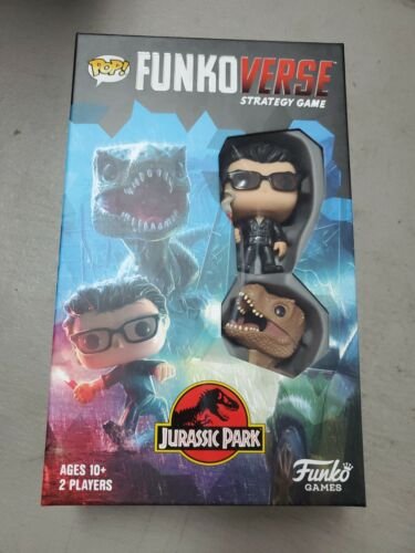 Funko Pop! Funkoverse Stratégie Jeu Jurassic Park Ensemble