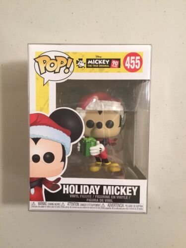 Funko Pop Holiday Mickey #455 MICKEY THE TRUE ORIGINAL 90 YEARS *W/PROTECTOR* Funko Pop Holiday Mickey #455 MICKEY THE TRUE ORIGINAL 90 YEARS *W/PROTECTOR*