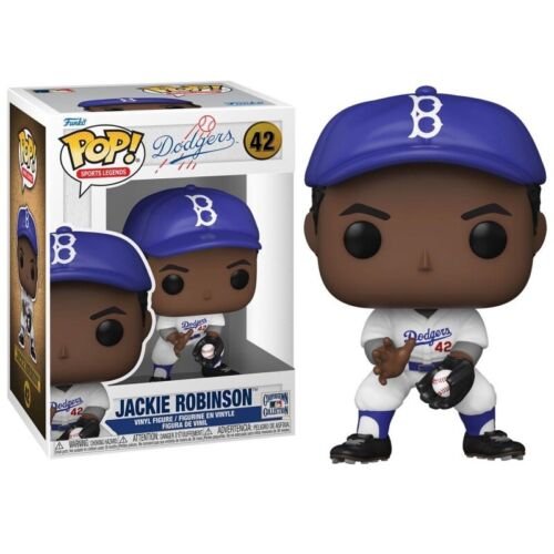 Funko – Pop Icônes: Jackie Robinson Neuf en Boîte