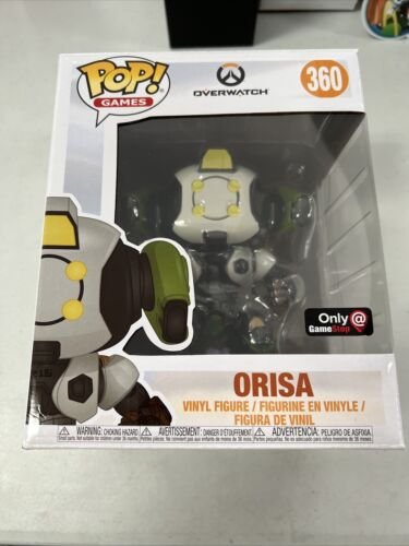 Funko Pop Jeux Overwatch 6  » Orisa Vinyle Figurine 360 Gamestop Exclusivité