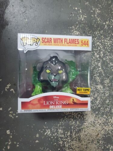 Funko Pop! Lion King Cicatrice Avec Flames #544 Chaud Objet EXC Vinyle Figurine