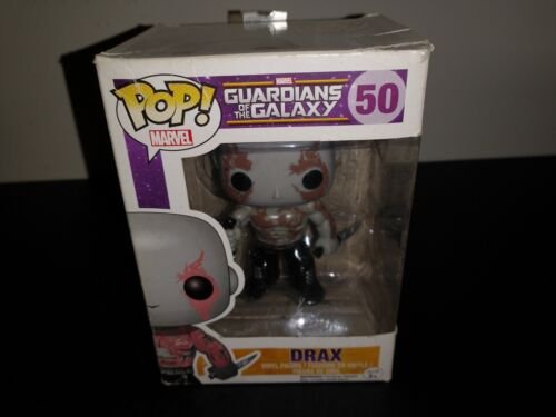 Funko Pop Marvel 50 Drax Gardiennes De The Galaxy Vinyle Tête de Bobble Figurine