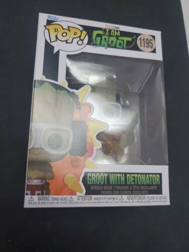 Funko Pop! Marvel Groot Avec Détonateur #1195 Vinyle Figurine Funko Pop! Marvel Groot Avec Détonateur #1195 Vinyle Figurine