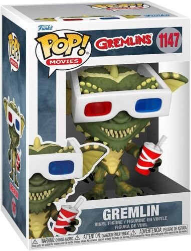 Funko – Pop Movies: Gremlins-Gremlin Avec / 3D Lunettes Neuf en Boîte Funko – Pop Movies: Gremlins-Gremlin Avec / 3D Lunettes Neuf en Boîte