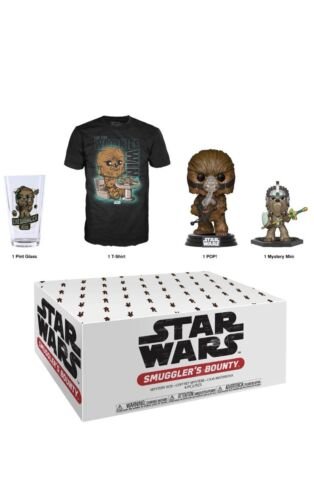 Funko Pop Star Wars Smuggler’s Bounty Box – Chewbacca #300 Shirt Size XL