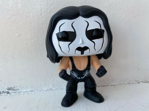 Funko Pop Vinyle #19 Sting Figurine Wwe Wrestling Wcw Crow Tenue Wwf