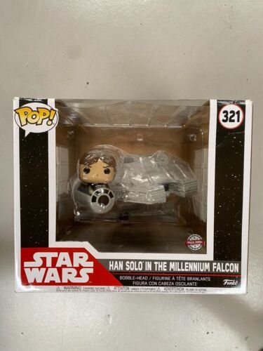 Funko Pop Vinyle #321 Han Solo dans Le Millennium Falcon Figure Star Wars Séries