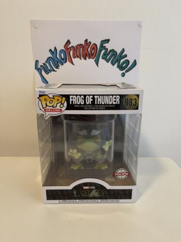 Funko Pop! Vinyle Deluxe Marvel Loki Grenouille De Thunder #983 Édition Spéciale