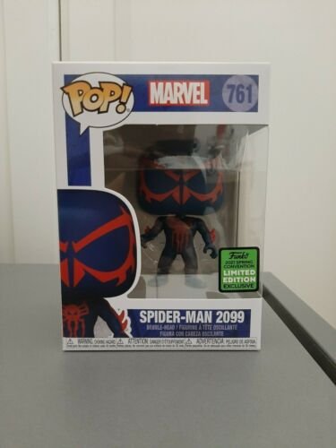 Funko pop! Spider-Man 2099 761      Spring Convention Exclusive Marvel Spiderman