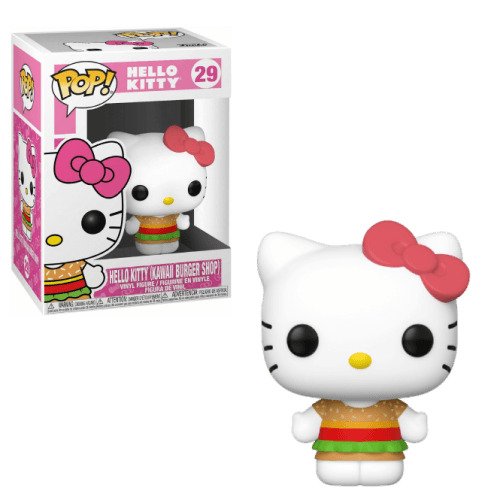 Hello Kitty (Kawaii Burger Boutique) 9.5cm Figurine Pop Vinyle Funko Neuf 29 Hello Kitty (Kawaii Burger Boutique) 9.5cm Figurine Pop Vinyle Funko Neuf 29