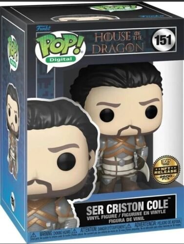 House Of The Dragon: Ser Criston Cole Funko Pop! Vinyle 1/2600 Précommande Hotd