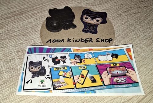 KINDER JOY VT287 VT 287 DC SUPER HEROES FUNKO POP – POP IT CATWOMAN +BPZ 03.2023