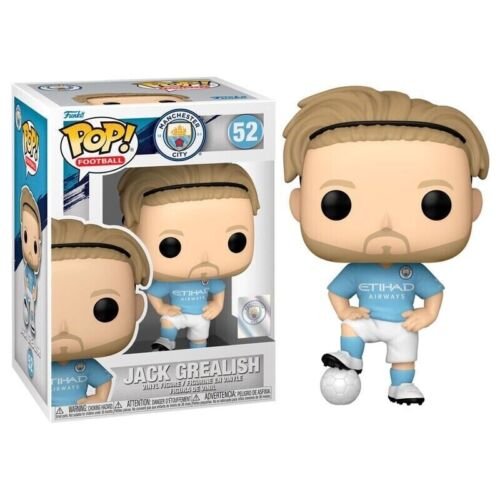 Manchester City Jack Grealish 9.5cm Pop Football Vinyle Figure Funko 52 IN Stock