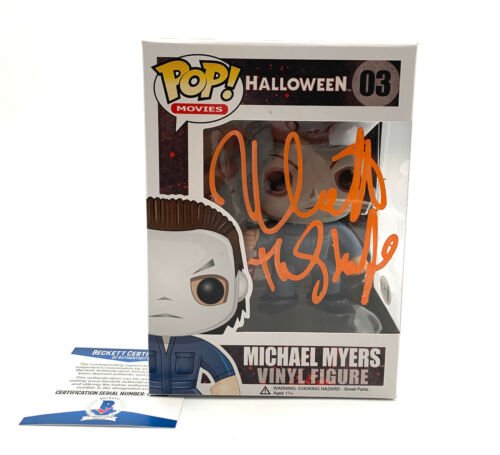 NICK CASTLE HALLOWEEN SIGNED FUNKO POP AUTOGRAPH BECKETT BAS COA 17 THE SHAPE NICK CASTLE HALLOWEEN SIGNED FUNKO POP AUTOGRAPH BECKETT BAS COA 17 THE SHAPE
