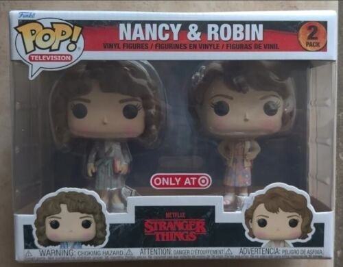 Nancy Et Robin Funko Pop 2 Paquet Cible Exclusivité Stranger Things – En Main Nancy Et Robin Funko Pop 2 Paquet Cible Exclusivité Stranger Things – En Main