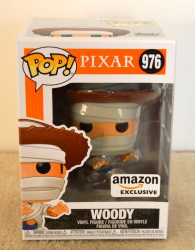 PIXAR   Funko pop   WOODY  Halloween    976   AMAZON EXCLUSIVE   RARE