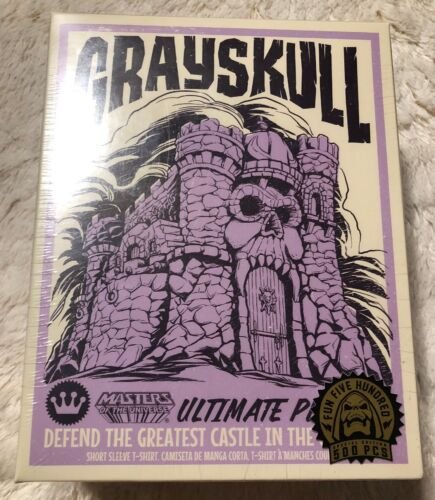 POP TEES MASTERS OF THE UNIVERSE SKELETOR IN CASTLE GRAYSKULL PLAYSET BOX LE M POP TEES MASTERS OF THE UNIVERSE SKELETOR IN CASTLE GRAYSKULL PLAYSET BOX LE M