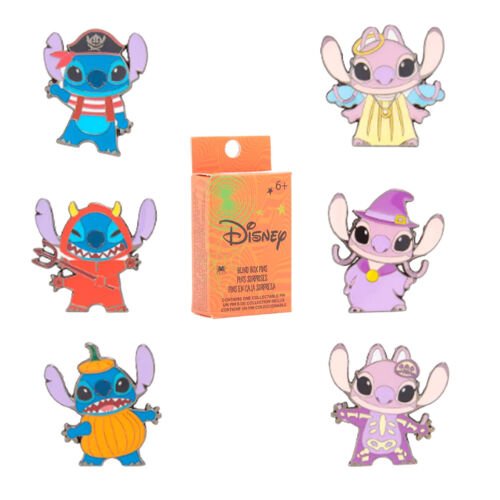 Pin Disney Stitch et Angel Halloween / 1 Boite mystère – 1 blind box / Funko Pop