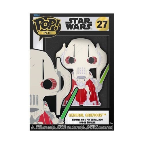 Pin Pop / General Grievous – Star Wars N°27 Disney Funko 10cm Pin Pop / General Grievous – Star Wars N°27 Disney Funko 10cm