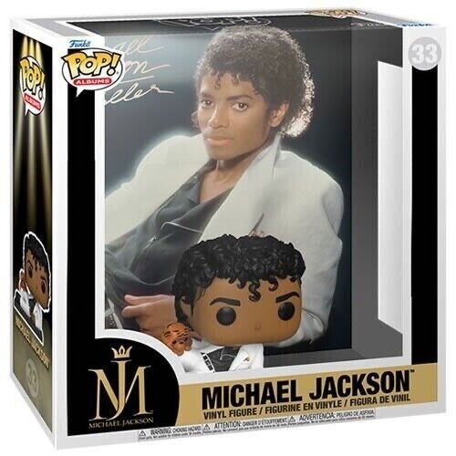 Pop Albums Michael JACKSON Thriller 9.5cm Figurine Vinyle Funko 33 Neuf en Stock