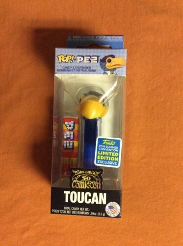 SDCC 2019 Toucan Pop Pez Limited Edition Funko Shop Exclusive Mint SDCC 2019 Toucan Pop Pez Limited Edition Funko Shop Exclusive Mint